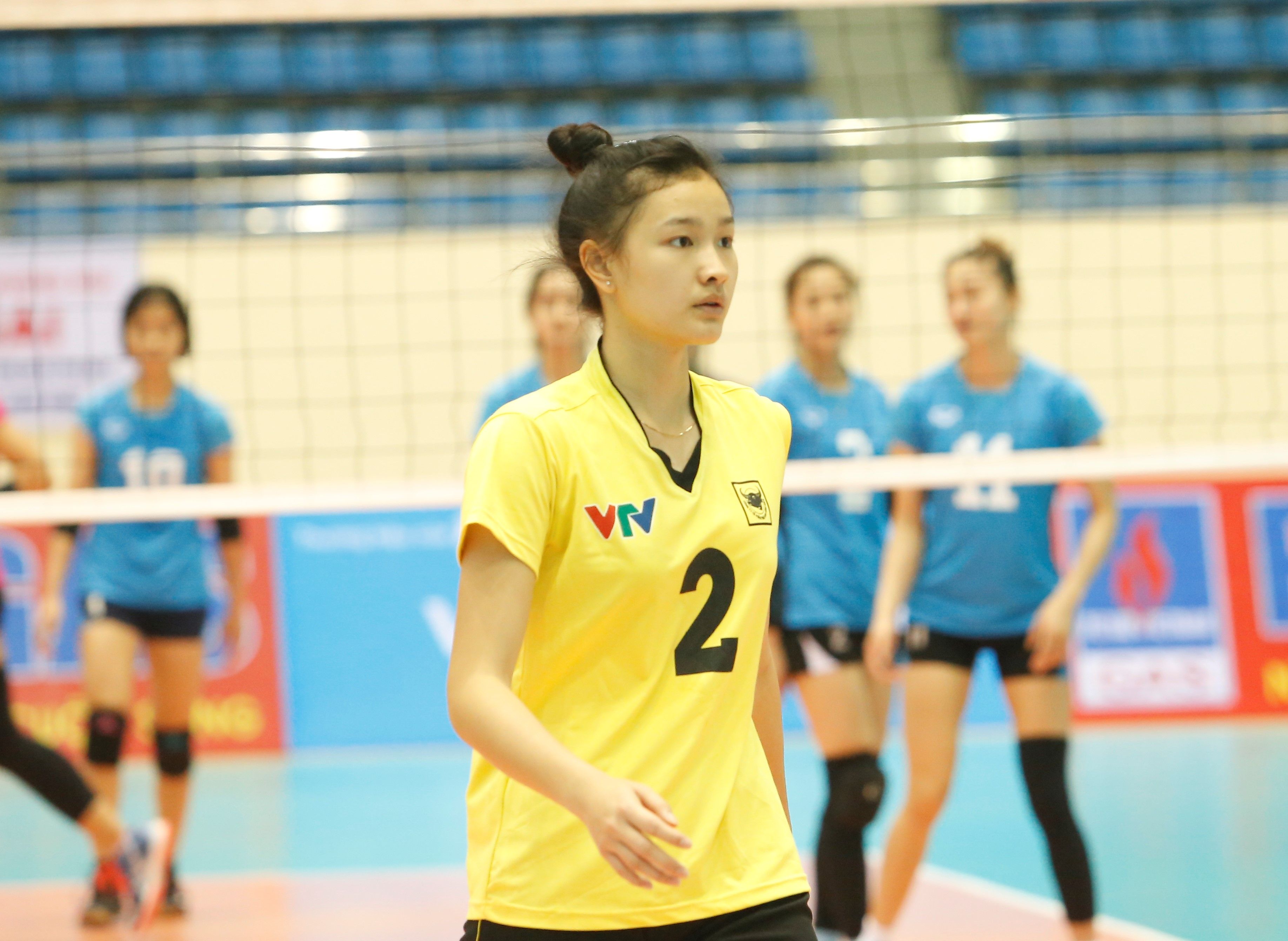 Ở cuộc đọ sức sắp tới, vai trò của Kim Thanh sẽ vô cùng quan trọng hoa khôi kim thanh, hot girl bóng chuyền, hoa khôi bóng chuyền, hot girl bóng chuyền nữ việt nam