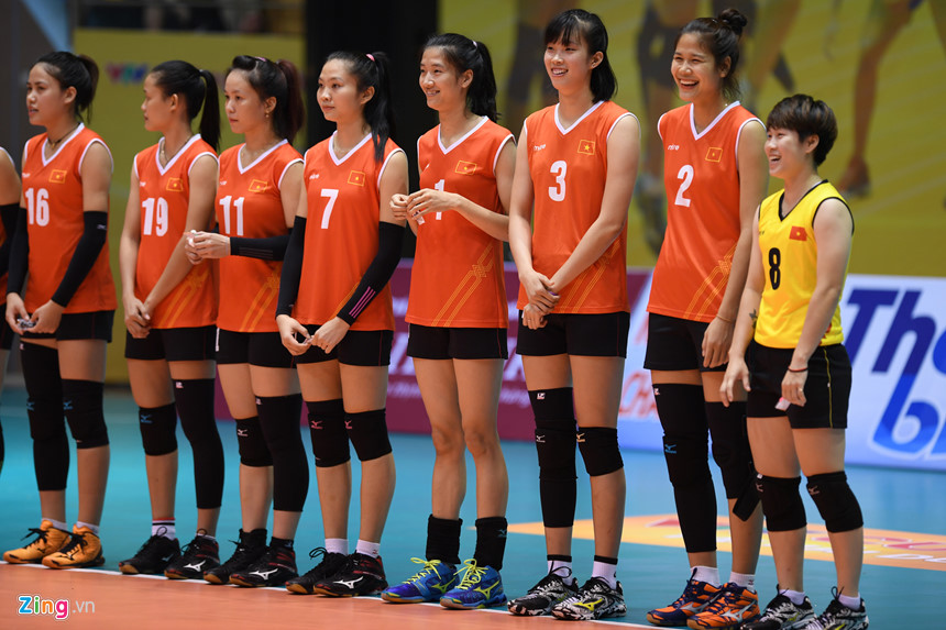 Đội tuyển Việt Nam tự tin sẽ bảo vệ thành công ngôi vô địch. Ảnh: Zing vtv cup 2017, vtv cup 2019, giải bóng chuyền nữ vtv cup 2019, đội tuyển việt nam