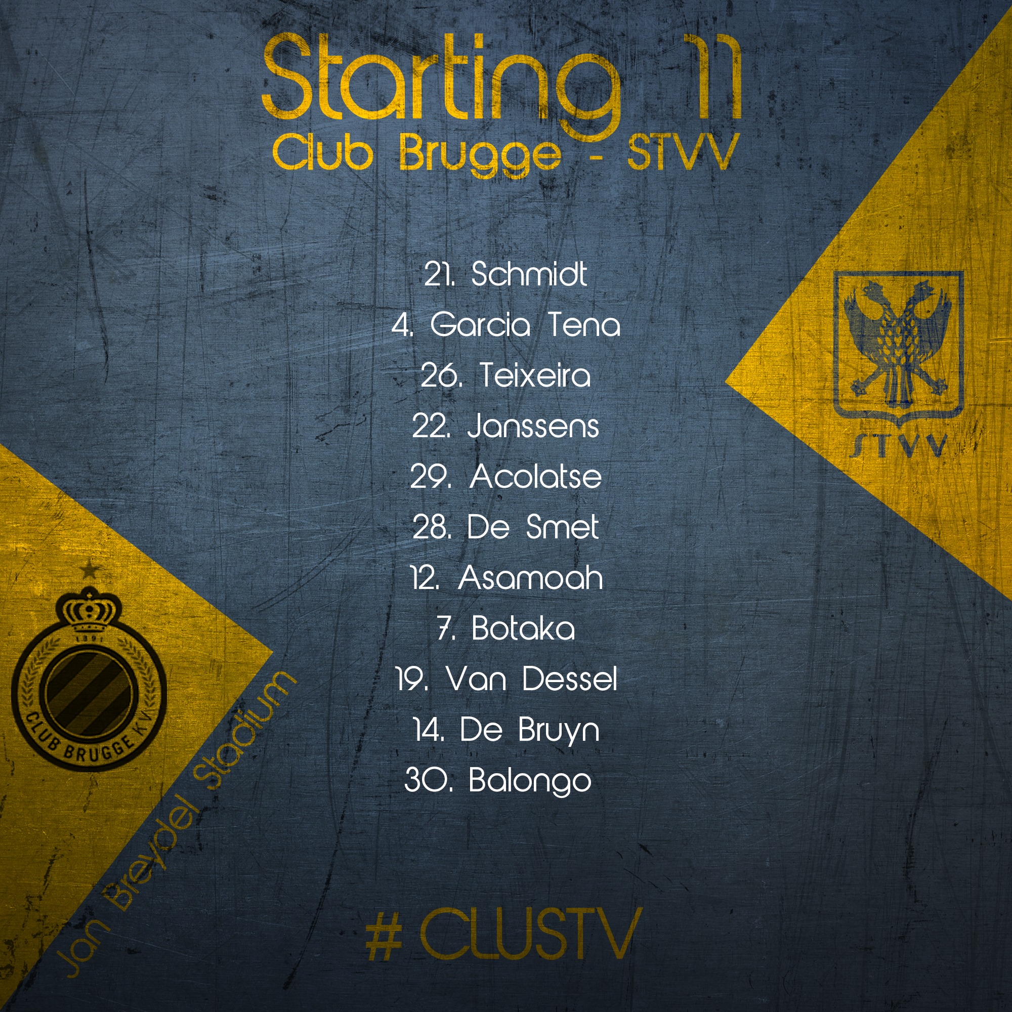 Đội hình ra sân CLB Sint-Truiden Trực tiếp Club Brugge vs Sint-Truiden, trực tiếp sint-truiden vs club brugge, trực tiếp sint-truiden, trực tiếp công phượng
