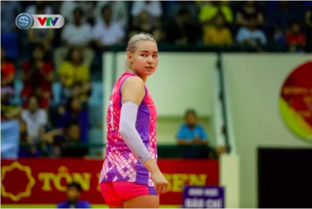 Hoa khôi giải bóng chuyền nữ Quốc tế VTV Cup 2019: Dinara Syzdykova Hoa khôi VTV Cup 2019, vtv cup 2019, giải bóng chuyền nữ quốc tế vtv cup 2019, Dinara Syzdykova
