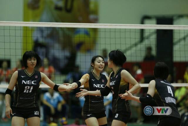 Cô nhận được nhiều sự tin tưởng của các đàn chị vtv cup 2019, hot girl bóng chuyền, nec red rockets, nữ vđv bóng chuyền xinh đẹp, hoa khôi vtv cup 2019