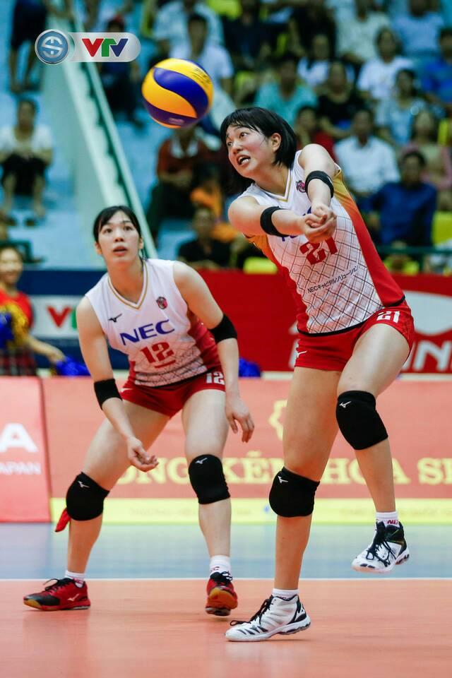 Cô gái trẻ hứa hẹn sẽ trở thành trụ cột của bóng chuyền Nhật Bản trong tương lai vtv cup 2019, hot girl bóng chuyền, nec red rockets, nữ vđv bóng chuyền xinh đẹp, hoa khôi vtv cup 2019