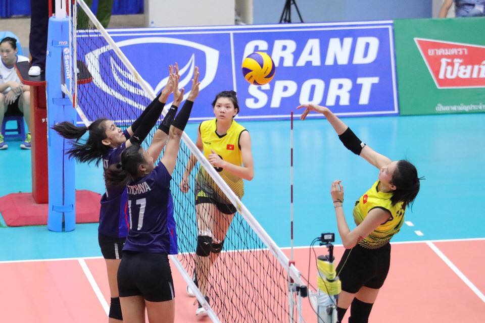 Việt Nam thất bại 0-3 trước Philippines trong trận ra quân vòng 2 giải bóng chuyền Asean Grand Prix 2019 Kết quả Việt Nam vs Philippines, trực tiếp giải bóng chuyền nữ asean grad prix 2019, trực tiếp bóng chuyền nữ việt nam