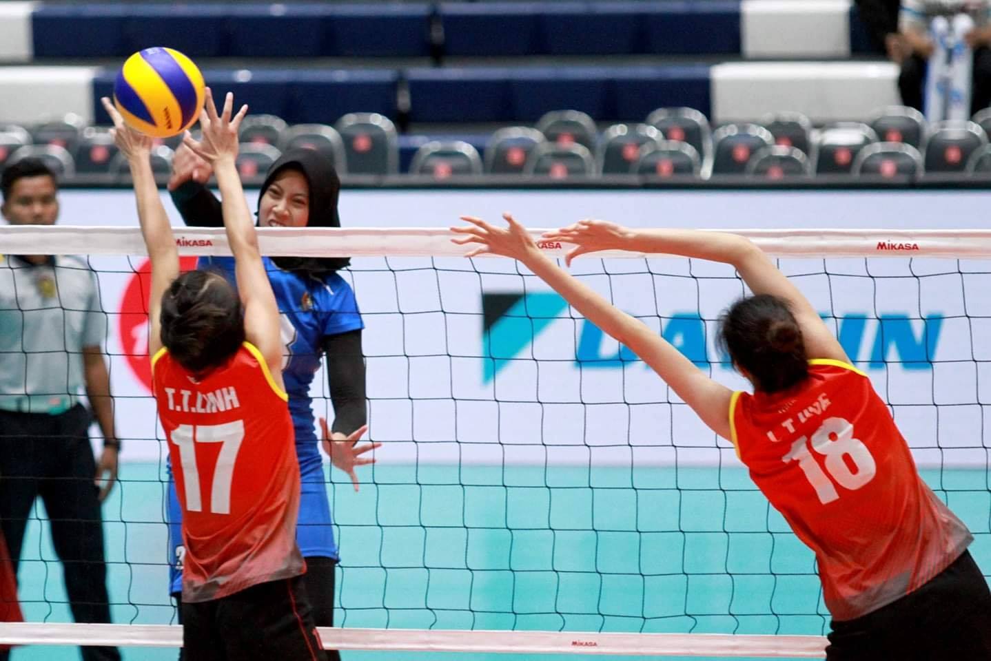 Vắng Thanh Thuý, Việt Nam tiếp tục thất bại trước Indonesia Kết quả Việt Nam vs Indonesia, trực tiếp bóng chuyền nữ việt nam, trực tiếp bóng chuyền nữ hôm nay, asean grand prix 2019
