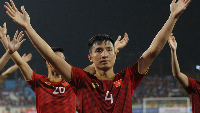 Bùi Tiến Dũng đang thăng hoa cùng lối chơi của đội tuyển Việt Nam việt nam 3-1 indonesia, kết quả việt nam vs indonesia, bùi tiến dũng, vòng loại world cup 2022