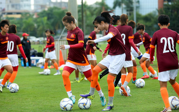 Toàn đội đã lên đường sang Thái Lan vào ngày 24/10 u19 nữ việt nam, vck u19 nữ châu á 2019, danh sách u19 nữ việt nam, lịch thi đấu u19 nữ việt nam