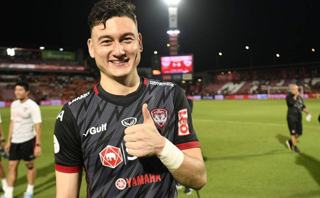 Thủ môn Đặng Văn Lâm thi đấu trọn vẹn 30 trận tại Thai League 2019 Đặng Văn Lâm, Văn Lâm Muangthong, Muangthong United, Thai League, dang van lam