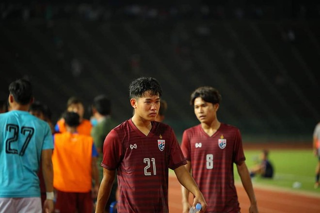 Bầu không khí u ám bao trùm U19 Thái Lan kết quả u19 thái lan 1-2 u19 campuchia, vòng loại u19 châu á 2020, u19 thái lan, u19 campuchia