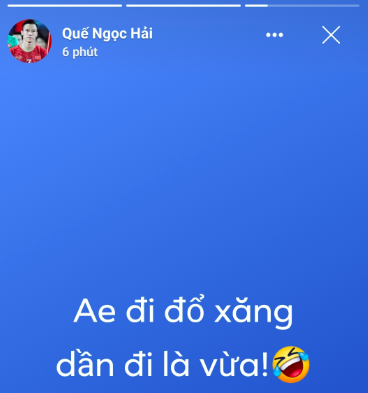 Quế Ngọc Hải đăng trên trang cá nhân