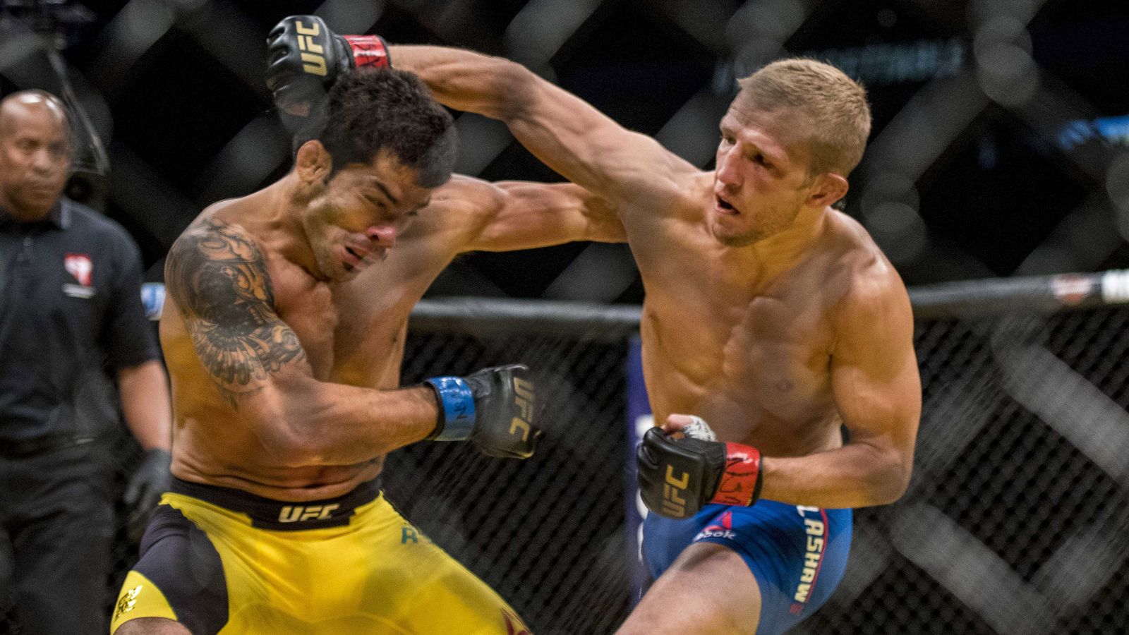Tương tự, Assuncao cũng chỉ chịu thua ĐKVĐ TJ Dillashaw kể từ khi ra mắt hạng Bantamweight. ufc, mma, trực tiếp ufc, xem trực tiếp ufc, marlon moraes, raphael assuncao,