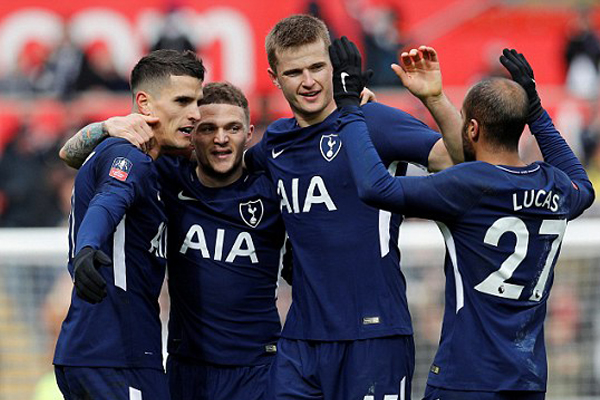 Tottenham vào bán kết FA Cup Swansea vs Tottenham, tu ket fa cup, truc tiep Swansea vs Tottenham, link xem Swansea vs Tottenham, fa cup