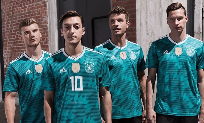 Áo đấu mới của ĐT Đức tại World Cup hagl, u19 hagl, hlv graechen, tin bong da