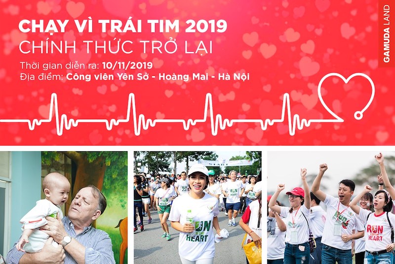 Chạy vì trái tim 2019 trở lại vào ngày 10/11/2019