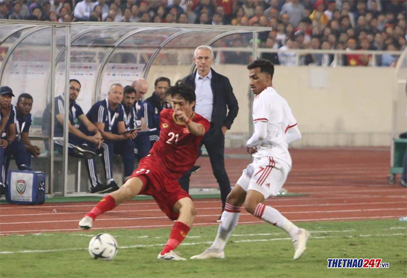 Tuấn Anh có trận đấu xuất sắc trước UAE. Ảnh: Văn Hải Việt Nam 1-0 UAE, Tuấn Anh, kết quả Việt Nam vs UAE, vòng loại World Cup 2022, HLV Park Hang Seo