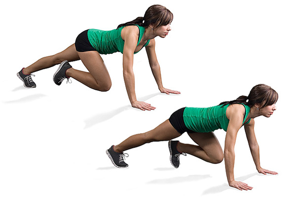 Mountain Climbers tap luyen nhu the nao de giam mo
