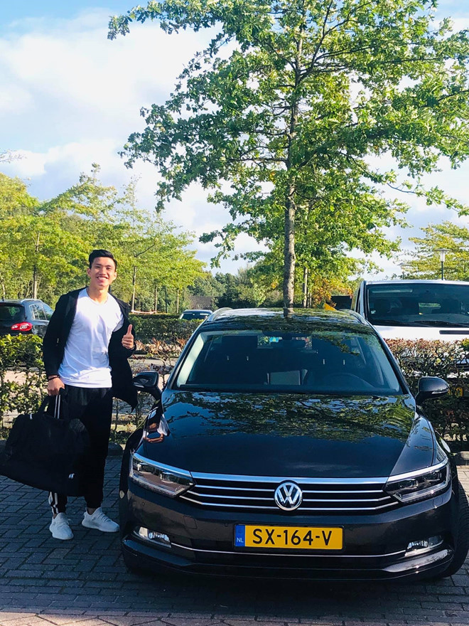 Đoàn Văn Hậu được cấp xe riêng tại Hà Lan doan van hau duoc cap xe rieng
