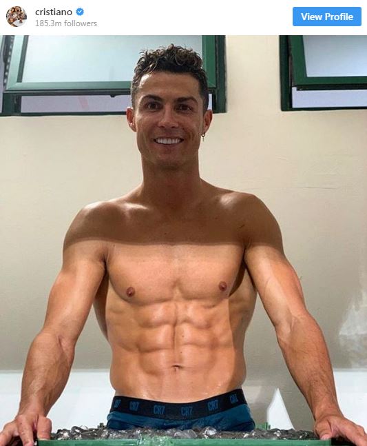Kết hợp tập luyện với ăn uống, Ronaldo vẫn duy trì được phong độ đỉnh cao cristiano ronaldo