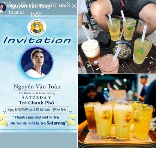 Quế Ngọc Hải mở thêm cơ sở quán trà chanh tại Hà Tĩnh que ngoc hai