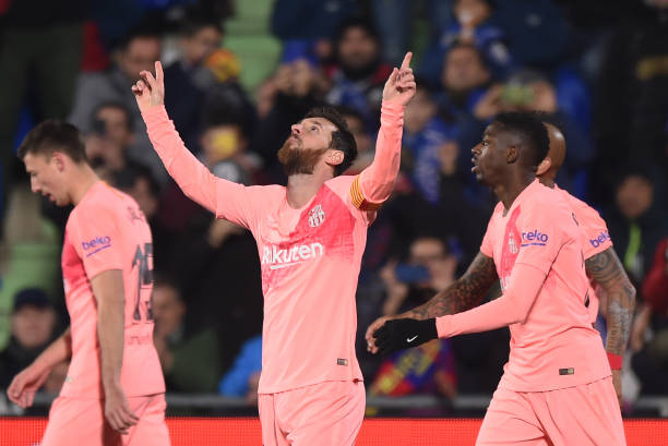 Messi mở tỷ số theo đúng phong cách thường thấy Messi