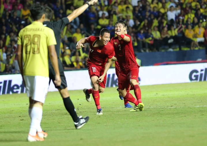 ĐT Việt Nam được thưởng 500 triệu. Ảnh: Ngọc Bảo viet nam vs thai lan