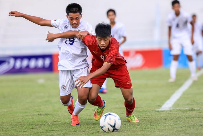 U15 Việt Nam thắng nghẹt thở Đông Timor để vào bán kết giải ĐNÁ u15 viet nam