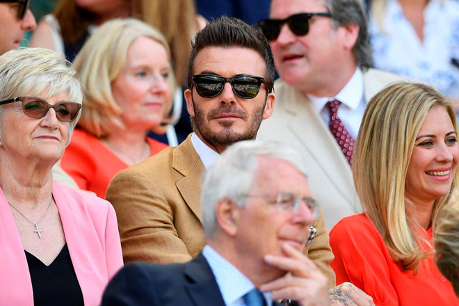Beckham xuât hiện cùng bà Sandra Georgina, mẹ của anh david beckham, beckham, wimbledon, mu, man utd, manchester utd, real, real madrid, chuyển nhượng, tin chuyển nhượng hè