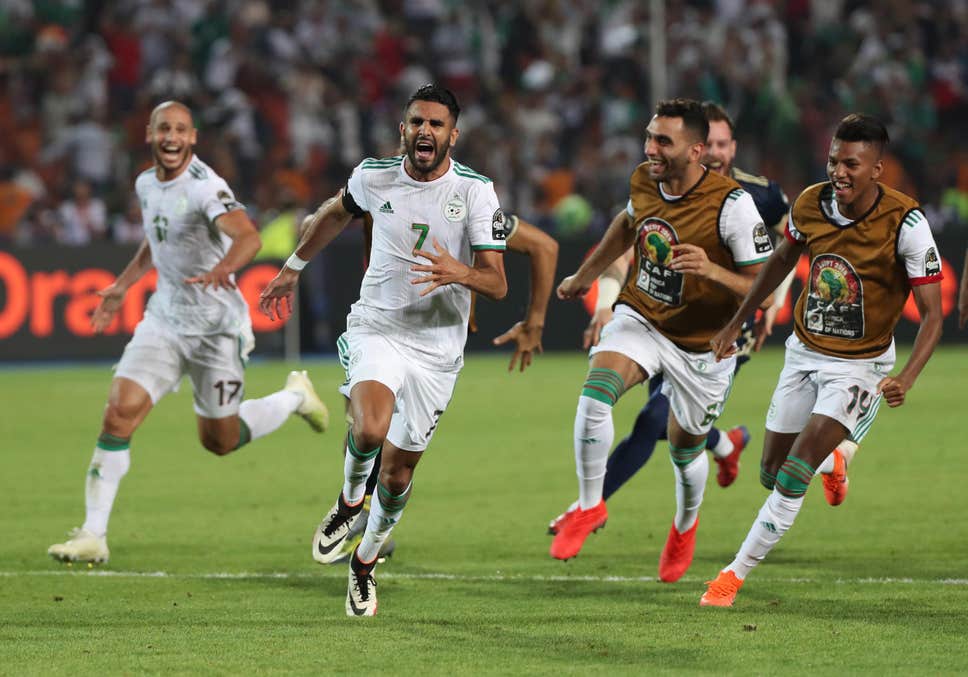 Mahrez và đồng đội đang có phong độ cao chung kết can 2019, lịch thi đấu chung kết can 2019, algeria vs senegal, lịch thi đấu algeria vs senegal, mục tiêu mu, chuyển nhượng mu