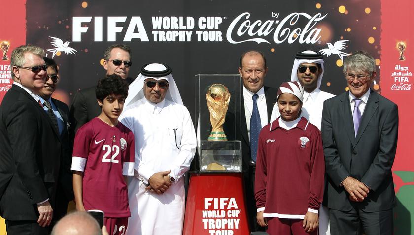 Kế hoạch công bố logo World Cup cực kì hoành tráng - Ảnh: Thestar world cup 2022, vòng loại world cup, world cup, WC, VL World cup, qatar, WC 2022