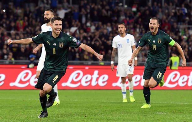 Italia là cái tên tiếp theo chính thức dự EURO - Ảnh: Getty vòng loại euro, euro 2020, italia vs hy lạp, kết quả italia vs hy lạp, na uy vs tây ban, kết quả VL EURO