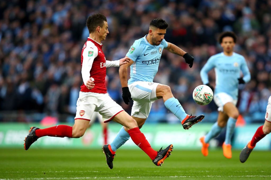 Man City vs Arsenal hứa hẹn 1 cơn mưa bàn thắng - Ảnh: Getty Ngoại hạng Anh, lịch thi đấu Ngoại hạng Anh, Man City vs Arsenal, Everton vs MU