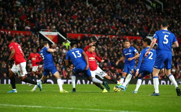Greenwood cứu cho MU thoát khỏi trận thua - Ảnh: Getty Kết quả MU vs Everton, MU vs Everton, kết quả Ngoại hạng Anh, link xem MU vs Everton