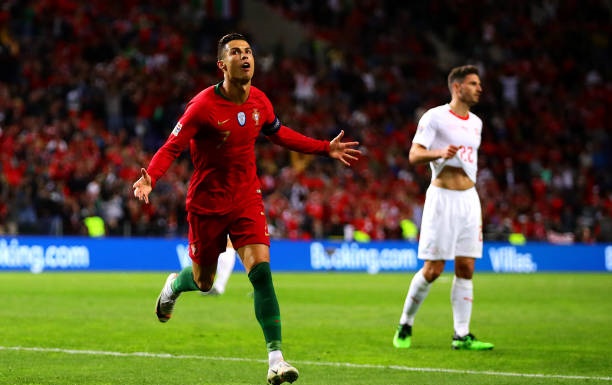 Ronaldo thể hiện bản năng của một sát thủ thực thụ ket qua nations league, kết quả bán kết nations league, kết quả nations league, kết quả bóng đá hôm nay, bồ đào nha vs thụy sĩ, bồ đào nha, thụy sĩ, Ronaldo, pepe, bernardo silva, xhaka, shaqiri