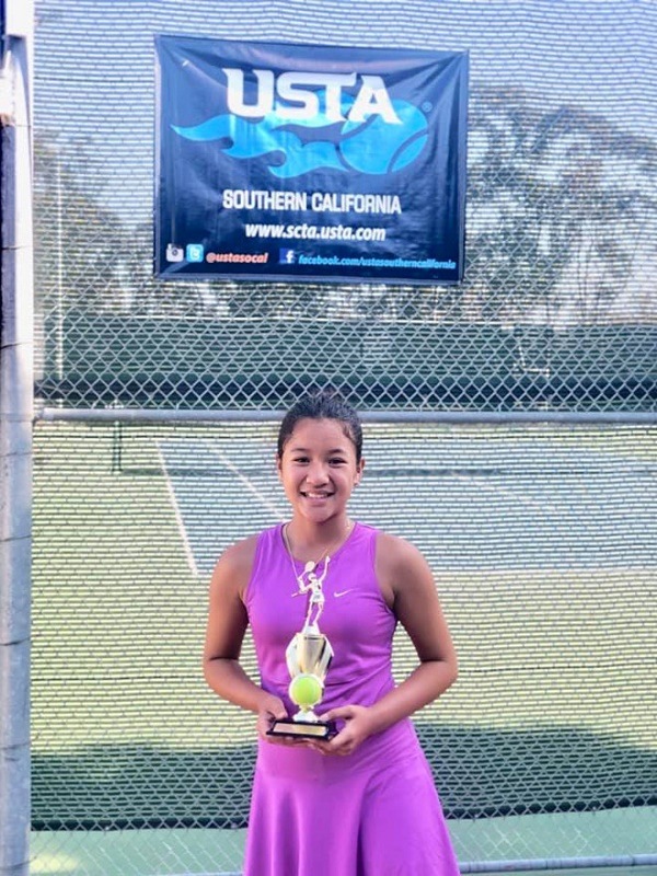 Sophia Huỳnh Trần Ngọc Nhi giành chức vô địch giải quần vợt trên đất Mỹ quần vợt, tennis, việt nam, tay vợt việt nam, kết quả tennis, kết quả quần vợt, Sophia Huỳnh Trần Ngọc Nhi, mỹ mở rộng