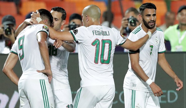Mahrez và các đồng đội đã lọt vào trận chung kết CAN 2019 cúp bóng đá châu phi, can 2019, can cup, algeria, cđv bị bắt, pháp