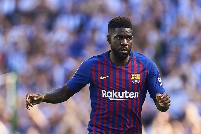 Umtiti không còn thường xuyên đá chính ở mùa giải vừa qua Tin chuyển nhượng, chuyển nhượng ngày 20/7, chuyển nhượng 20/7, chuyển nhượng bóng đá, chuyển nhượng bóng đá hôm nay, chuyển nhượng mu, mu, man utd, man united, chuyển nhượng chelsea, chuyển nhượng barca, chuyển nhượng man city, chuyển nhượng psg, chuyển nhượng Man City, Dybala, messi đệ nhị, alaba, alba