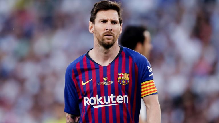 Messi vẫn chưa thể trở lại vì chấn thương bắp chân. Ảnh: Sky Sports Trực tiếp barca vs valencia, barca vs valencia, trực tiếp la liga, trực tiếp bóng đá tây ban nha, barca, valencia