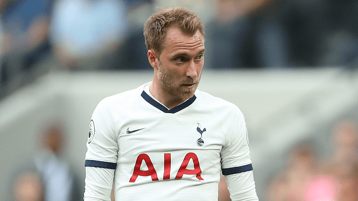 Tương lai của Eriksen tại Tottenham vẫn đang là dấu hỏi. Ảnh: Premierleague Tin chuyển nhượng, chuyển nhượng 14/9, chuyển nhượng ngày 14/9, chuyển nhượng bóng đá, chuyển nhượng bóng đá hôm nay, chuyển nhượng mu, man utd, chuyển nhượng tottenham, chuyển nhượng juventus, chuyển nhượng man city