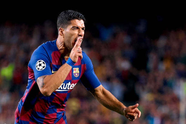 Cú đúp của Suarez giúp Barca ngược dòng ngoạn mục. Ảnh: Getty Images Kết quả Barca vs Inter, Barca vs Inter, Kết quả Cúp C1, kết quả Champions League
