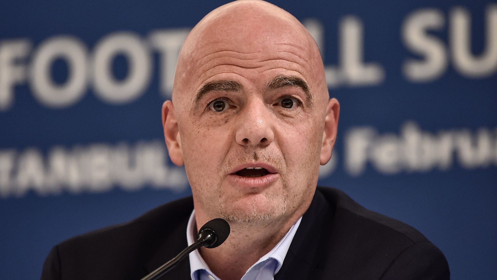 Chủ tịch FIFA, Gianni Infantino. Ảnh: Sky Sports FIFA, Qatar, World Cup 2022, vòng loại World Cup, vòng loại world cup 2022