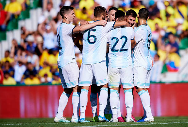 Argentina có một trận đấu thăng hoa. Ảnh: Getty Images Kết quả Argentina vs Ecuador, Argentina vs Ecuador, kết quả bóng đá, kết quả giao hữu bóng đá, kết quả giao hữu quốc tế