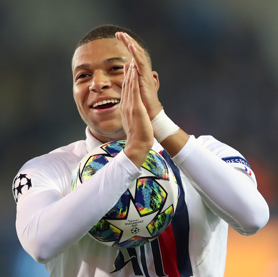 Mbappe lập hat-trick giúp PSG giành chiến thắng hủy diệt. Ảnh: UEFA Champions League kết qua bong da hom nay, kết quả bóng đá, kết quả c1, kqbđ hôm nay, kết quả bóng đá 23/10, kết quả champions league, kết quả c1 hôm nay, cúp c1, champions league