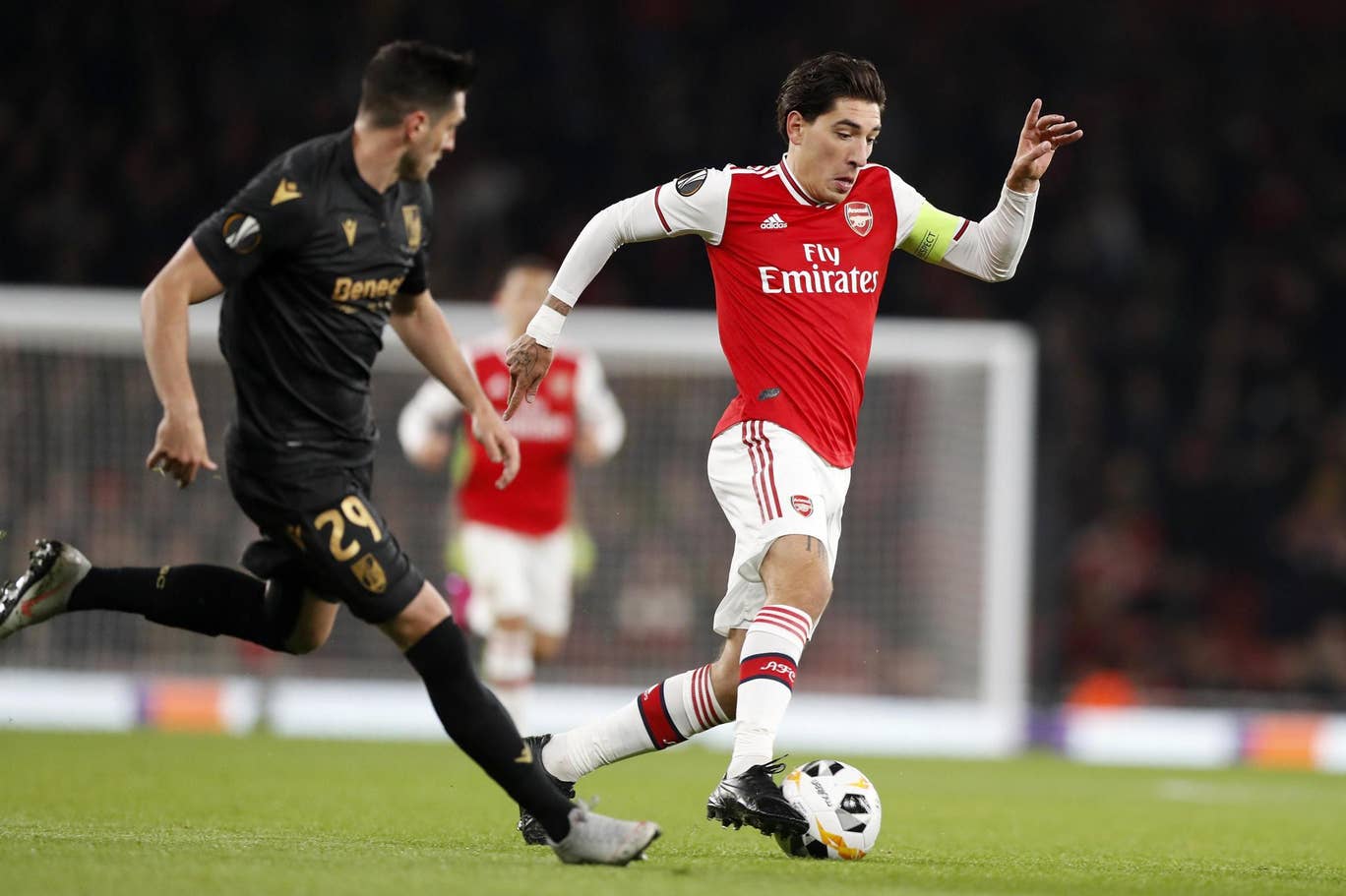 Vitoria đã gây ra nhiều khó khăn cho Arsenal ngay tại Emirates. Ảnh: Getty Images Trực tiếp Vitoria vs Arsenal, Vitoria vs Arsenal, trực tiếp Cúp C2