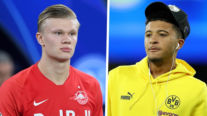 Sancho và Haaland trong tầm ngắm của MU. Ảnh: Goal Tin chuyển nhượng, chuyển nhượng tối 20/11, chuyển nhượng 20/11, chuyển nhượng bóng đá, chuyển nhượng bóng đá hôm nay, chuyển nhượng mu, man utd, chuyển nhượng Real Madrid, chuyển nhượng Arsenal, chuyển nhượng Barca, chuyển nhượng Juventus
