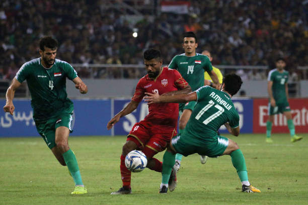 Iraq và Bahrain chia điểm trong trận đấu không bàn thắng. Ảnh: Getty Images Kết quả Việt Nam vs Thái Lan, Việt Nam 0-0 Thái Lan, Kết quả vòng loại World Cup 2022, Kết quả VL World Cup 2022
