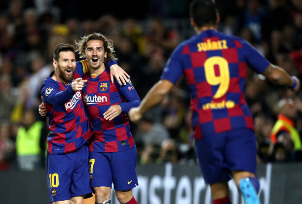 Messi thăng hoa giúp Barca giành vé vào vòng 1/8 Cúp C1. Ảnh: Getty Images kết qua c1, kết quả C1, kết quả cúp c1, kết quả champions League, kq champions league