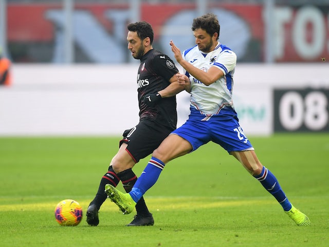 Calhanoglu lọt vào tầm ngắm của HLV Arteta. Ảnh: Reuters Tin chuyển nhượng, chuyển nhượng tối 12/1, chuyển nhượng 12/1, chuyển nhượng bóng đá, chuyển nhượng bóng đá hôm nay, chuyển nhượng mu, chuyển nhượng Tottenham, chuyển nhượng Chelsea, chuyển nhượng Man City, chuyển nhượng Arsenal