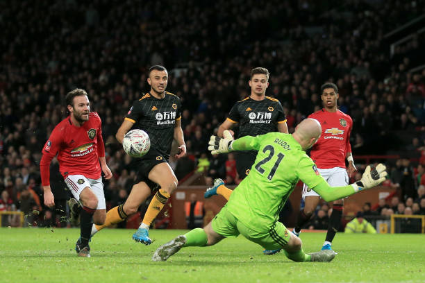 Mata ghi bàn thắng duy nhất giúp MU đánh bại Wolves. Ảnh: Getty Kết quả MU vs Wolves, MU vs Wolves, Kết quả FA Cup, FA Cup