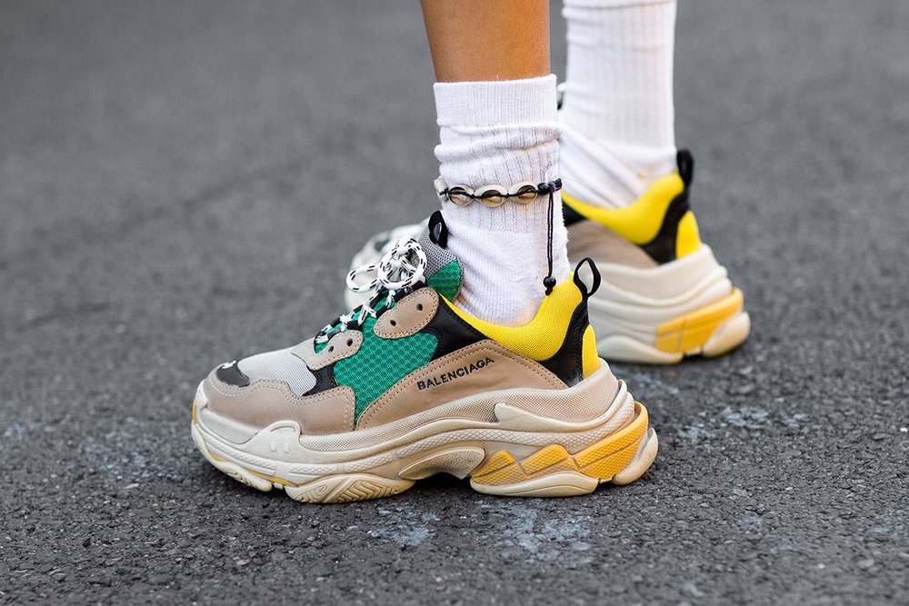 Sneaker Track Nero da Uomo Balenciaga