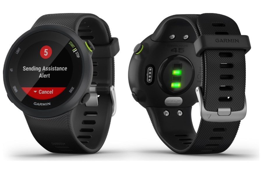 garmin forerunner 45 sử dụng cảm biến nhịp tim thế hệ 3 mới nhất của Garmin