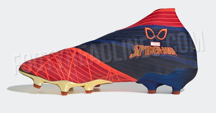 Adidas Nemeziz 19+ phiên bản Người Nhện (ảnh: footyheadlines.com)